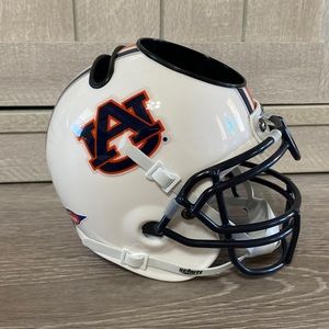 Auburn Tigers Mini Football Helmet with space for pens and pencils